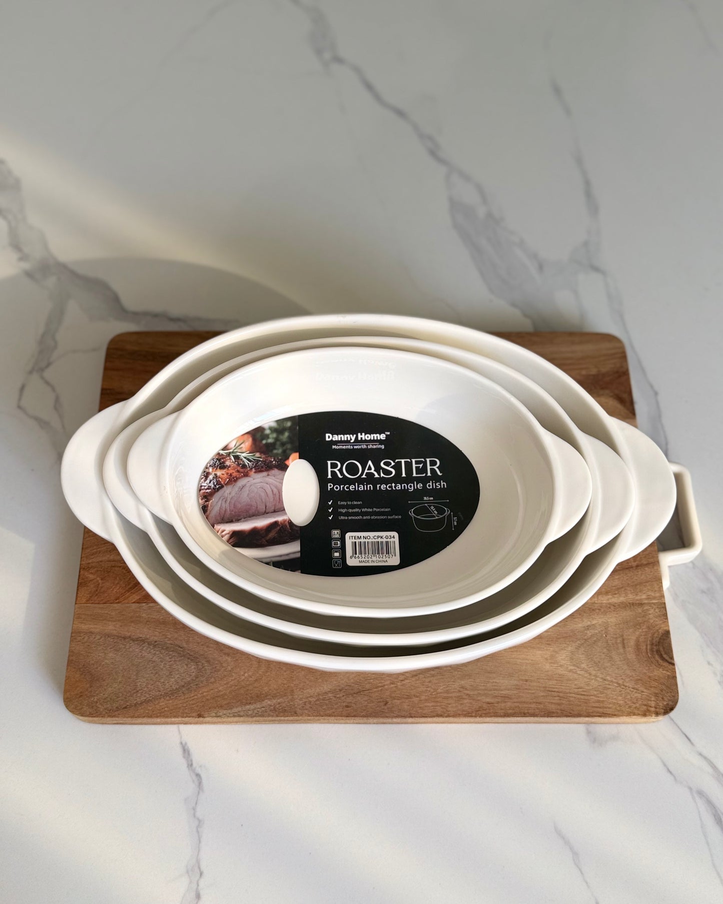 Oval Casserole Set