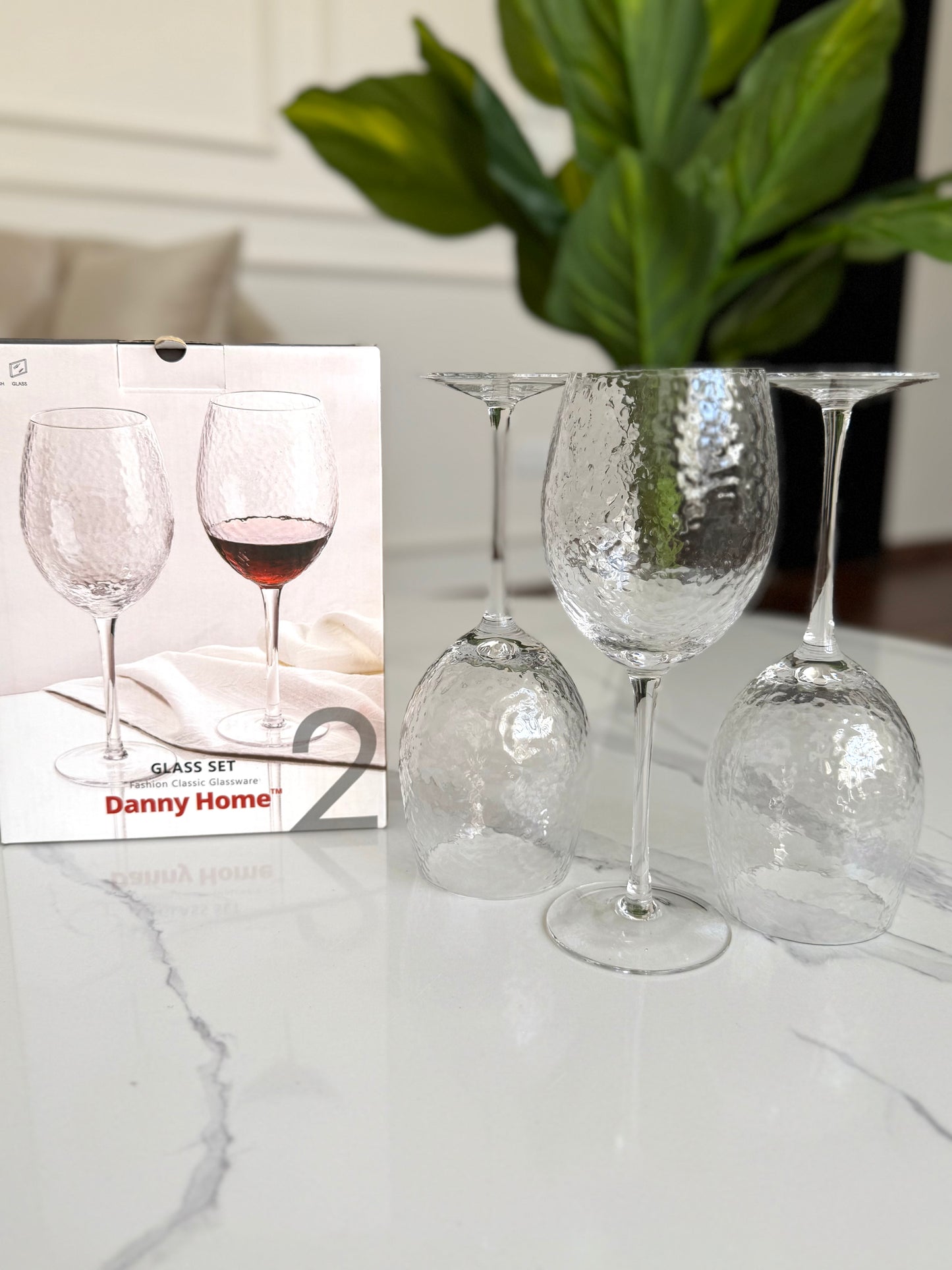 Danny Home wine glass set