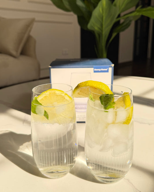 Elegant Glass Tumblers