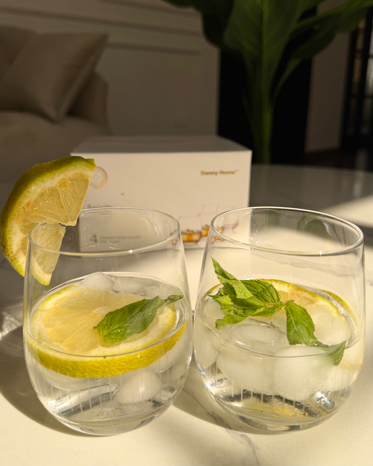 Elegant Glass Tumblers