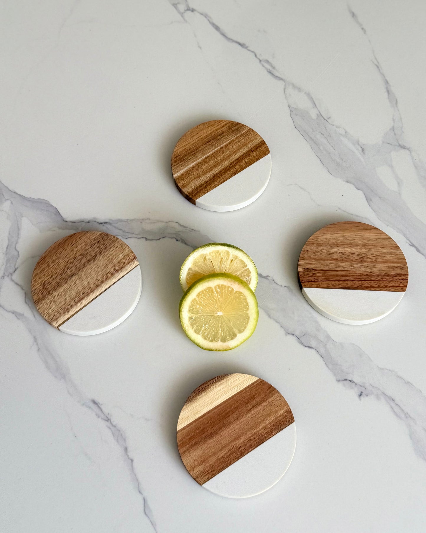 Set of 4 Round Coasters