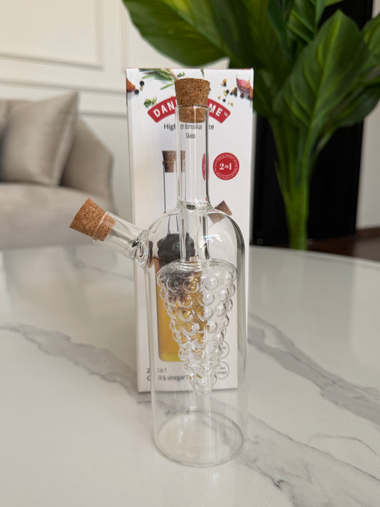 Danny Home Glass Oil & Vinegar Dispenser
