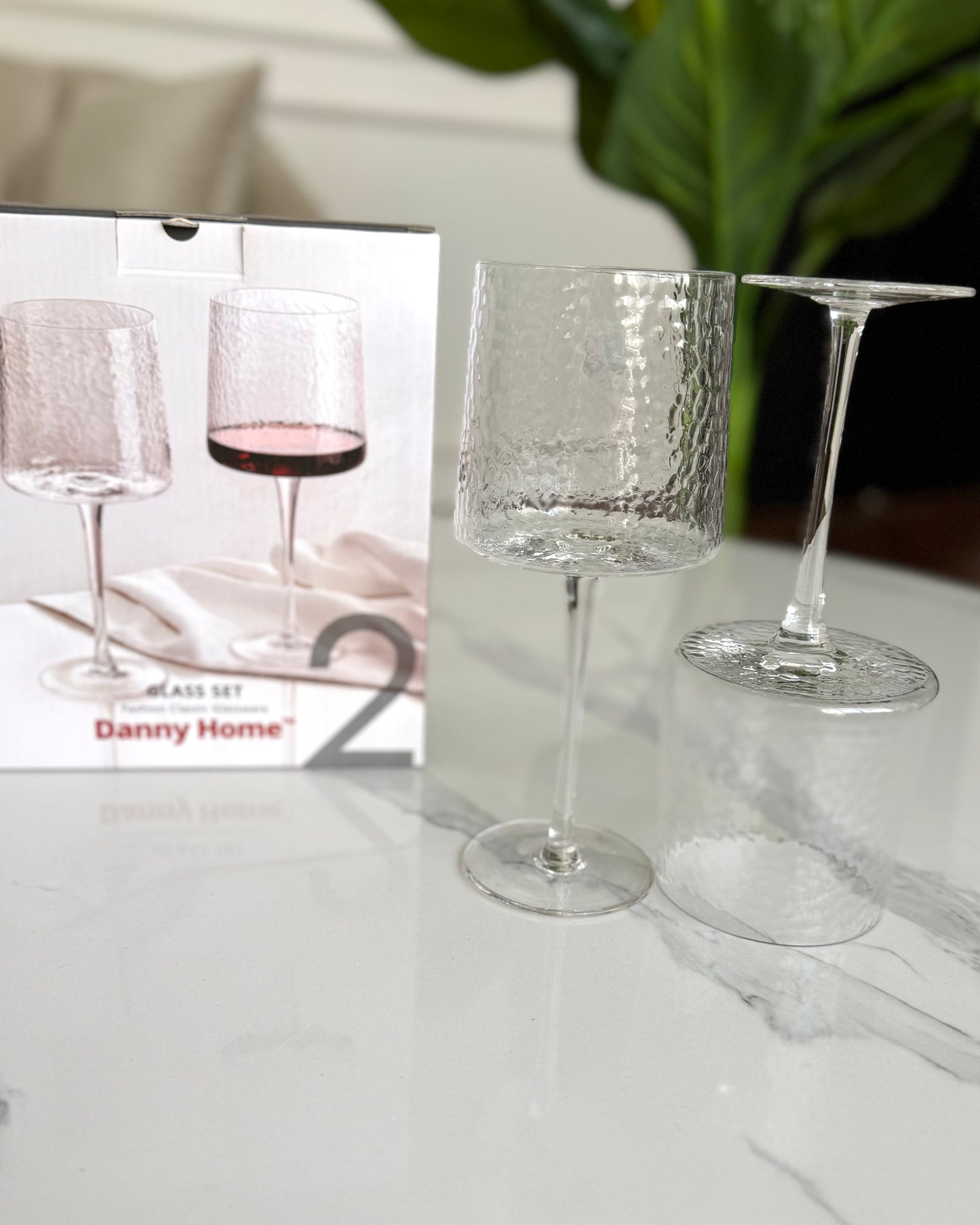 Danny Home wine glass set