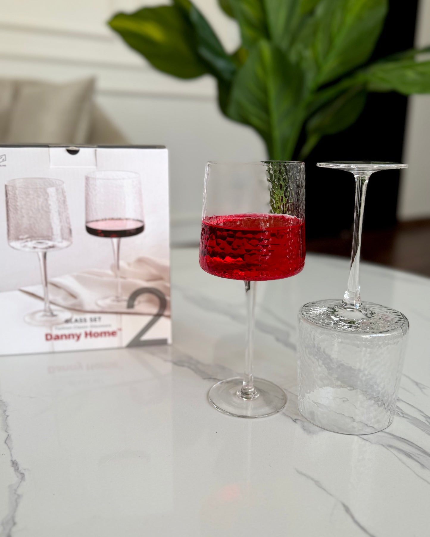Danny Home wine glass set