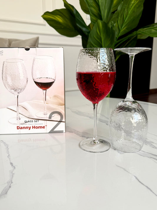 Danny Home wine glass set