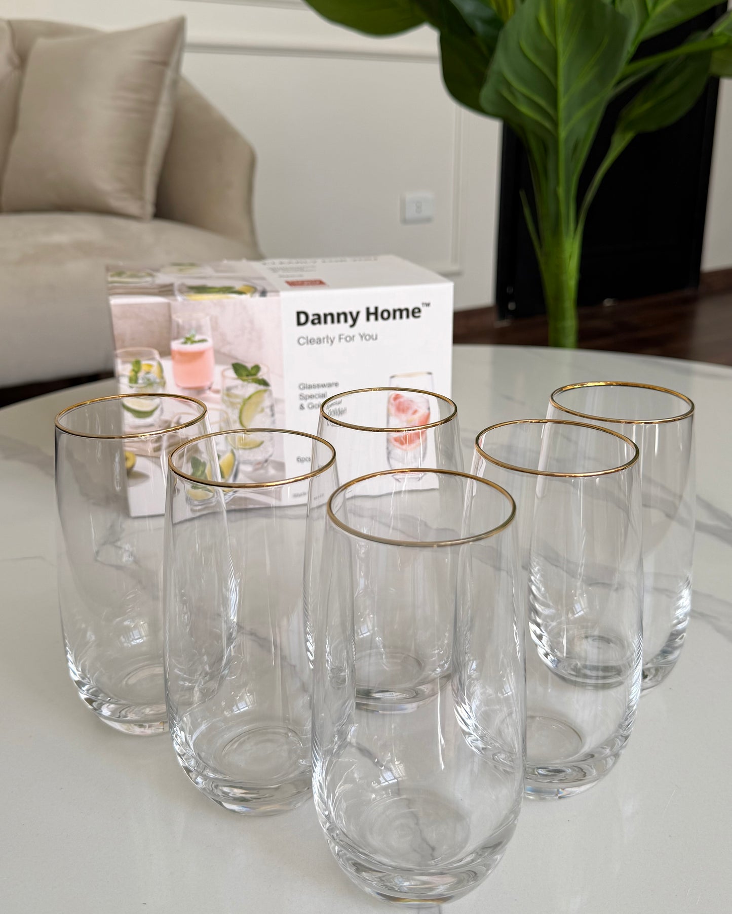 Gold Rimmed Glasses