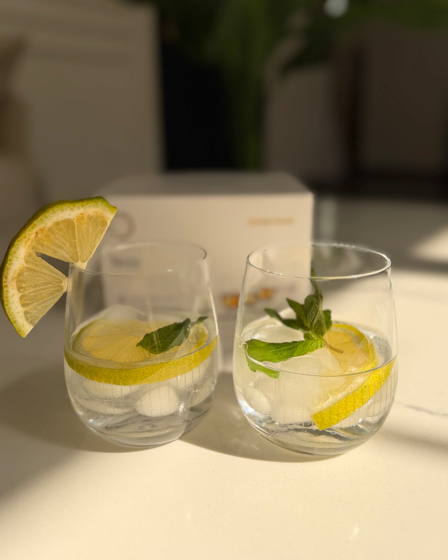 Elegant Glass Tumblers