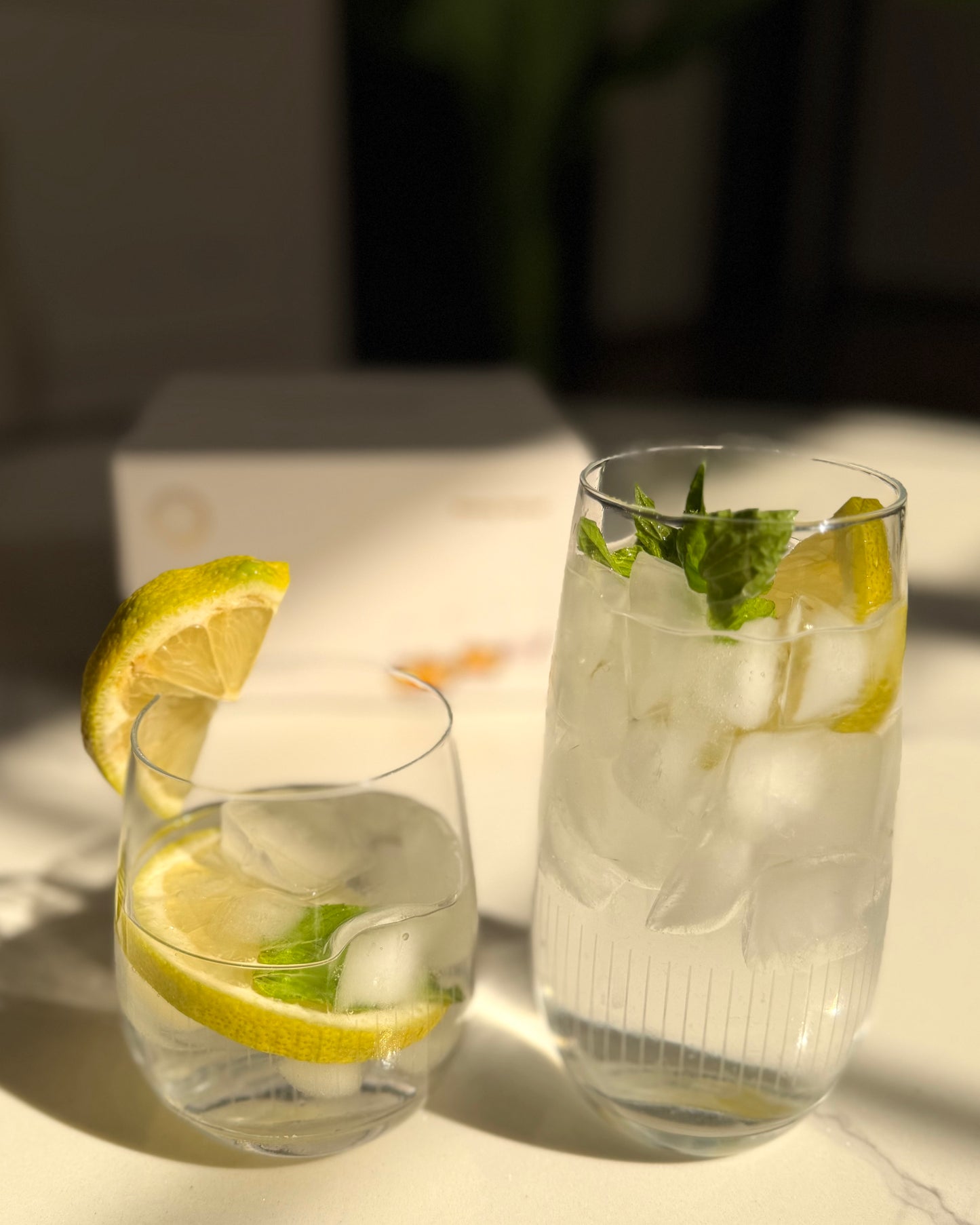 Elegant Glass Tumblers