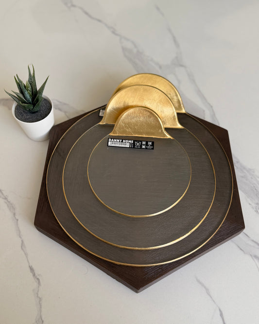Serving platter set