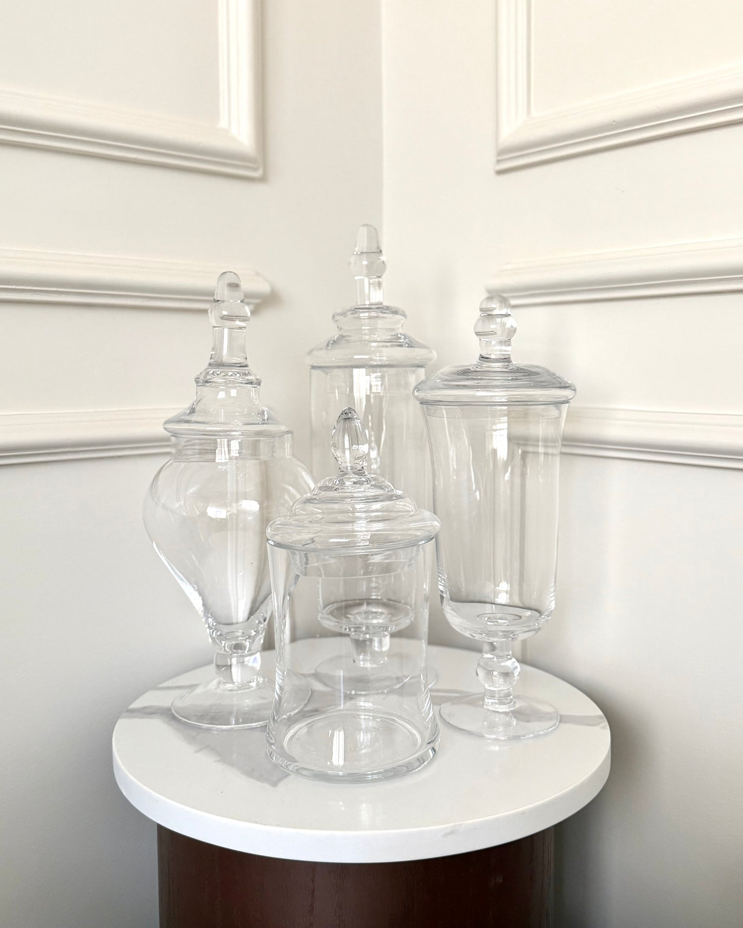 Danny Home glass candy jars