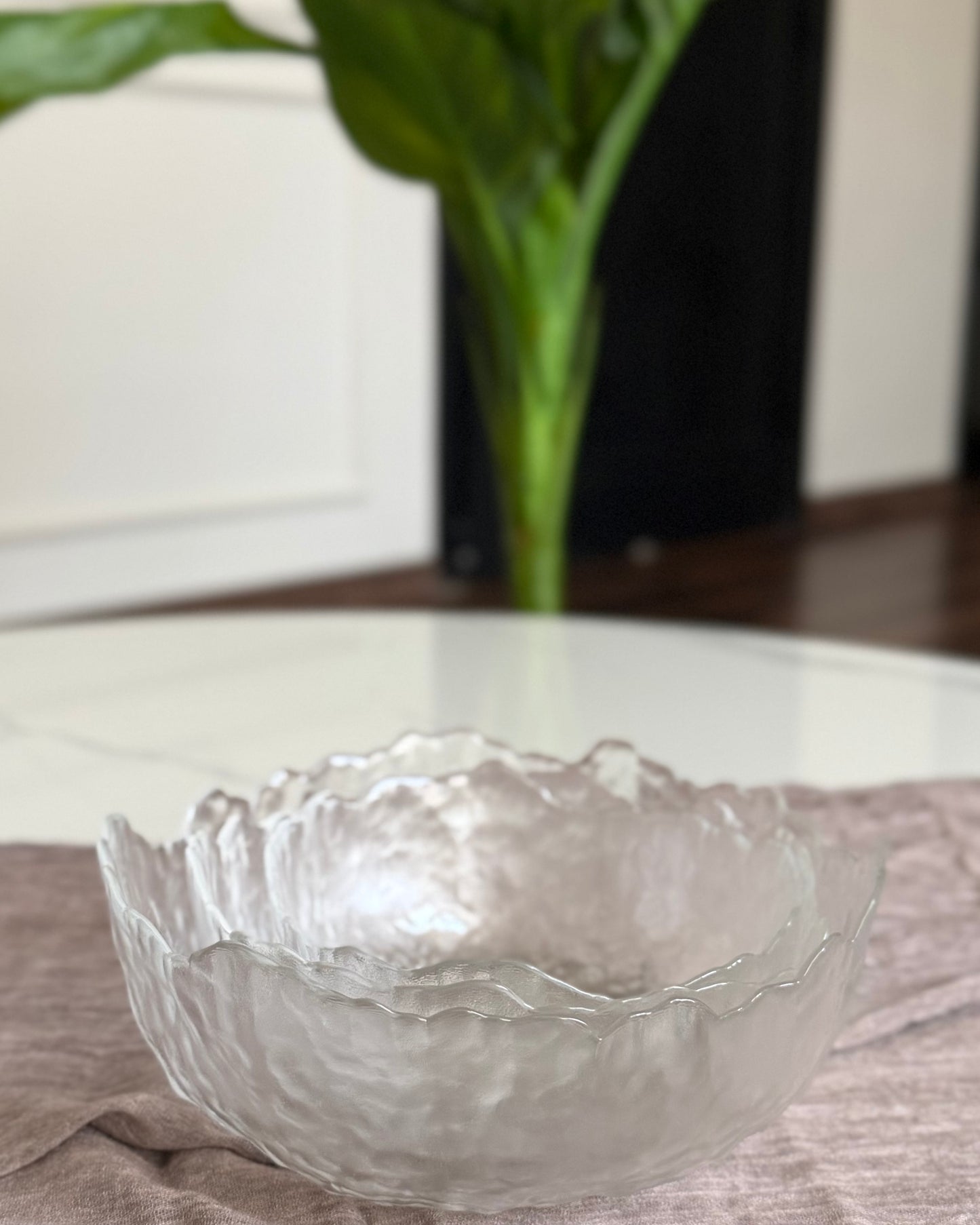 Textured Glass Bowls