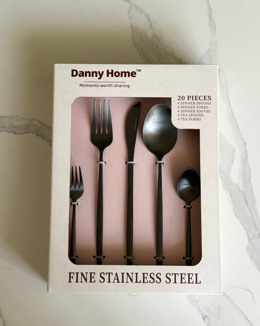 Danny home 20 pieces of stainless steel cutlery