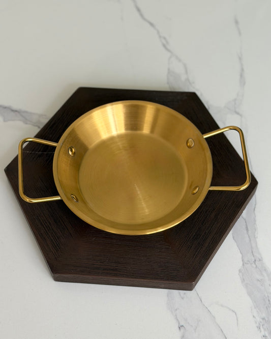 Gold Serving Pan