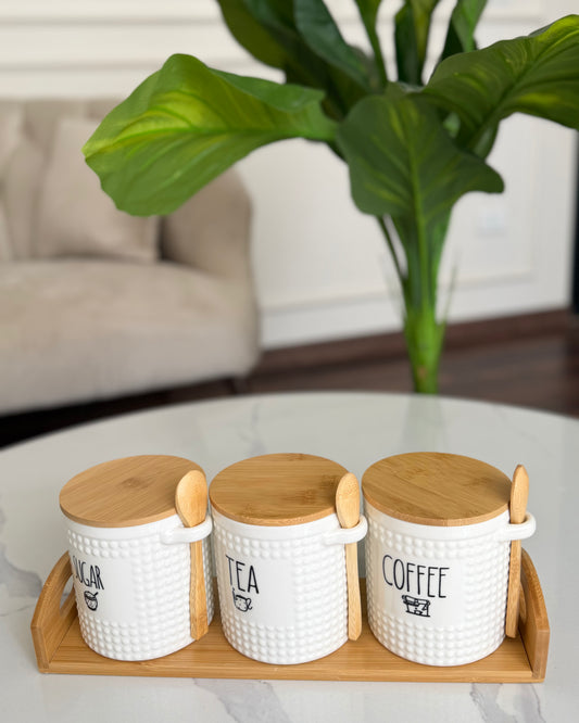 Tea, Sugar & Coffee Set