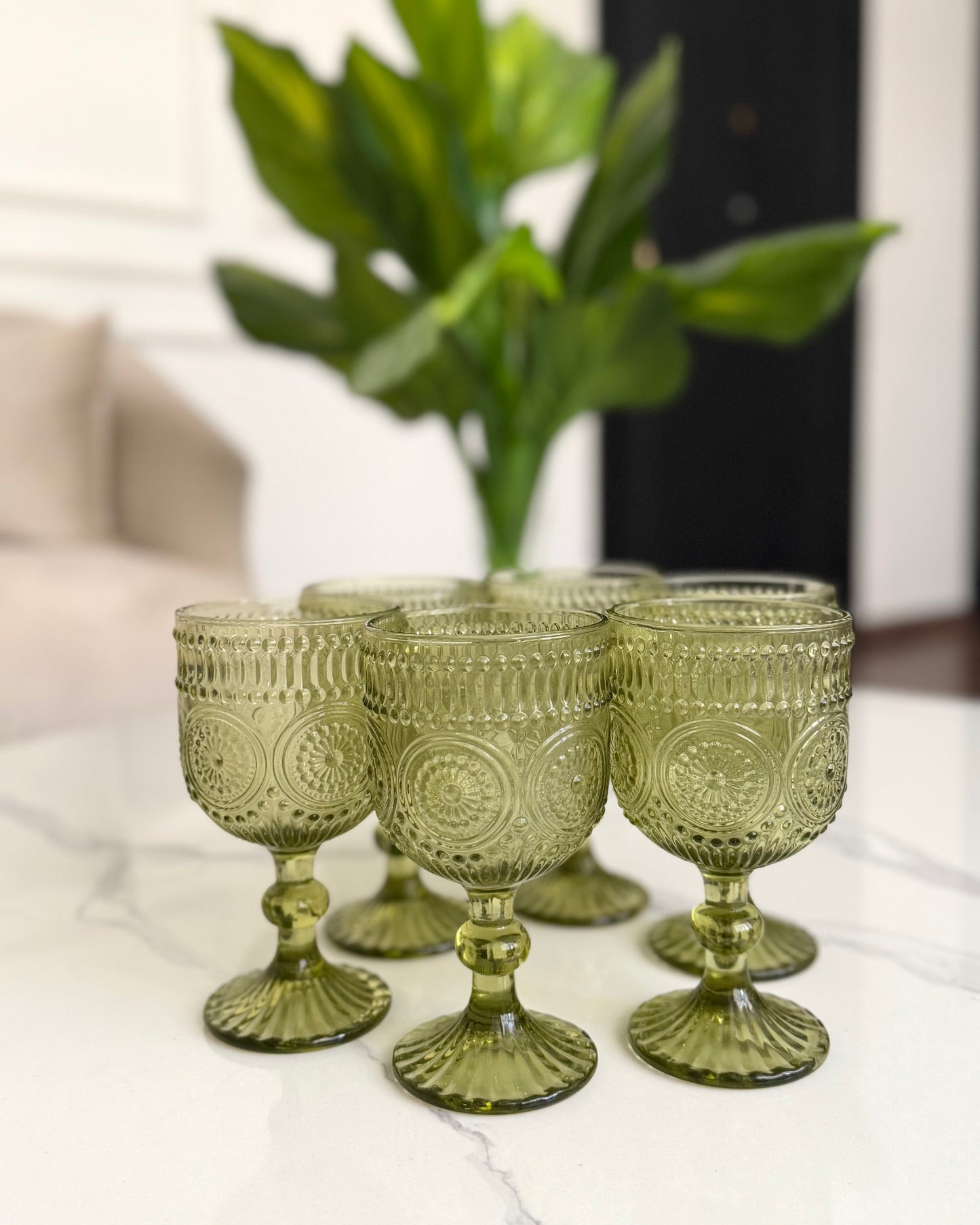 Vintage Glass Set