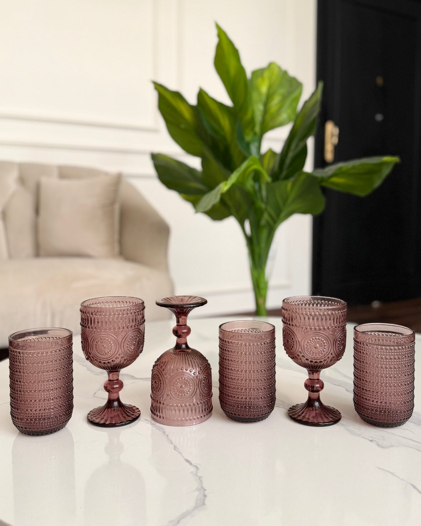 Vintage Glass Set