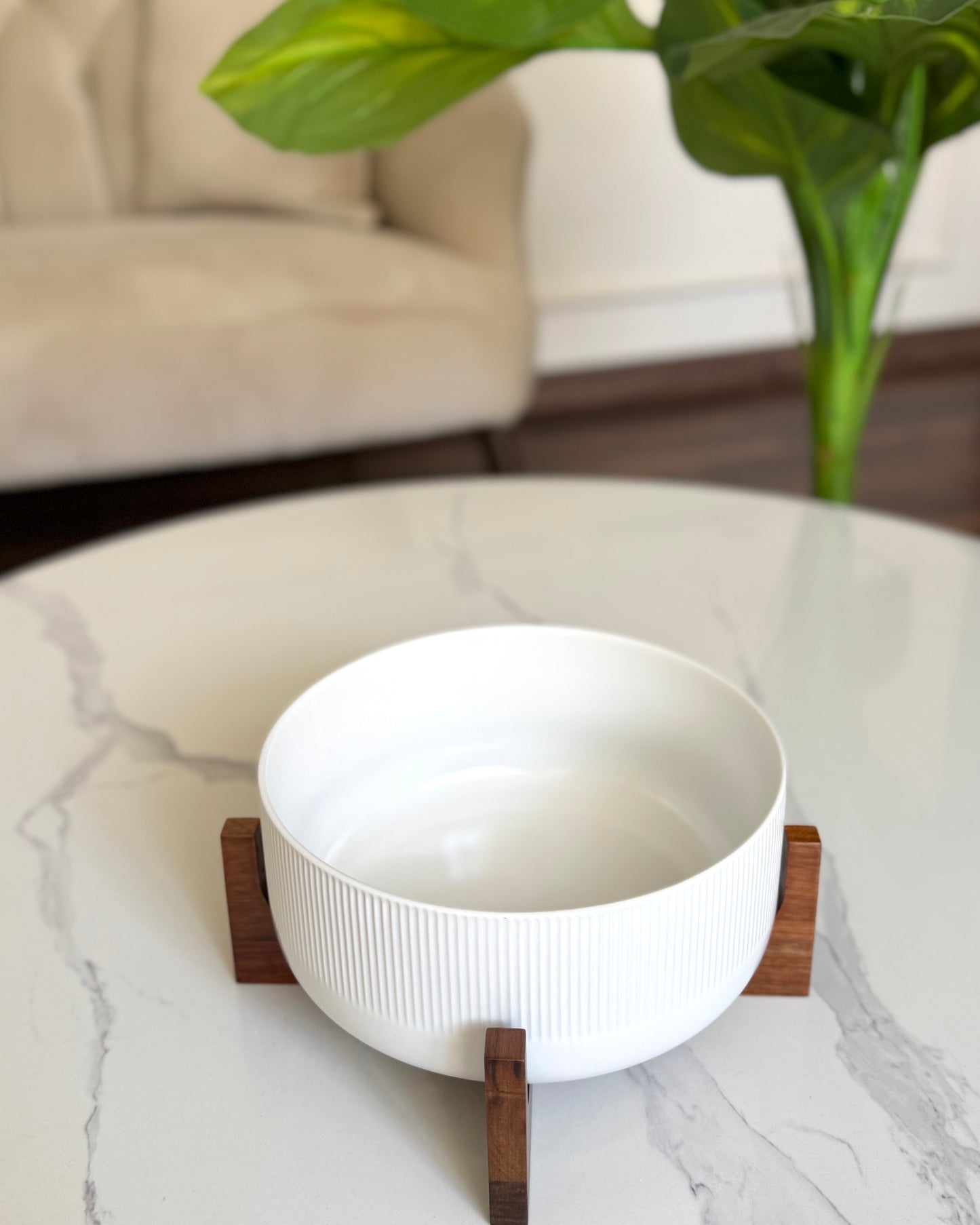 Rounded Serving Bowl