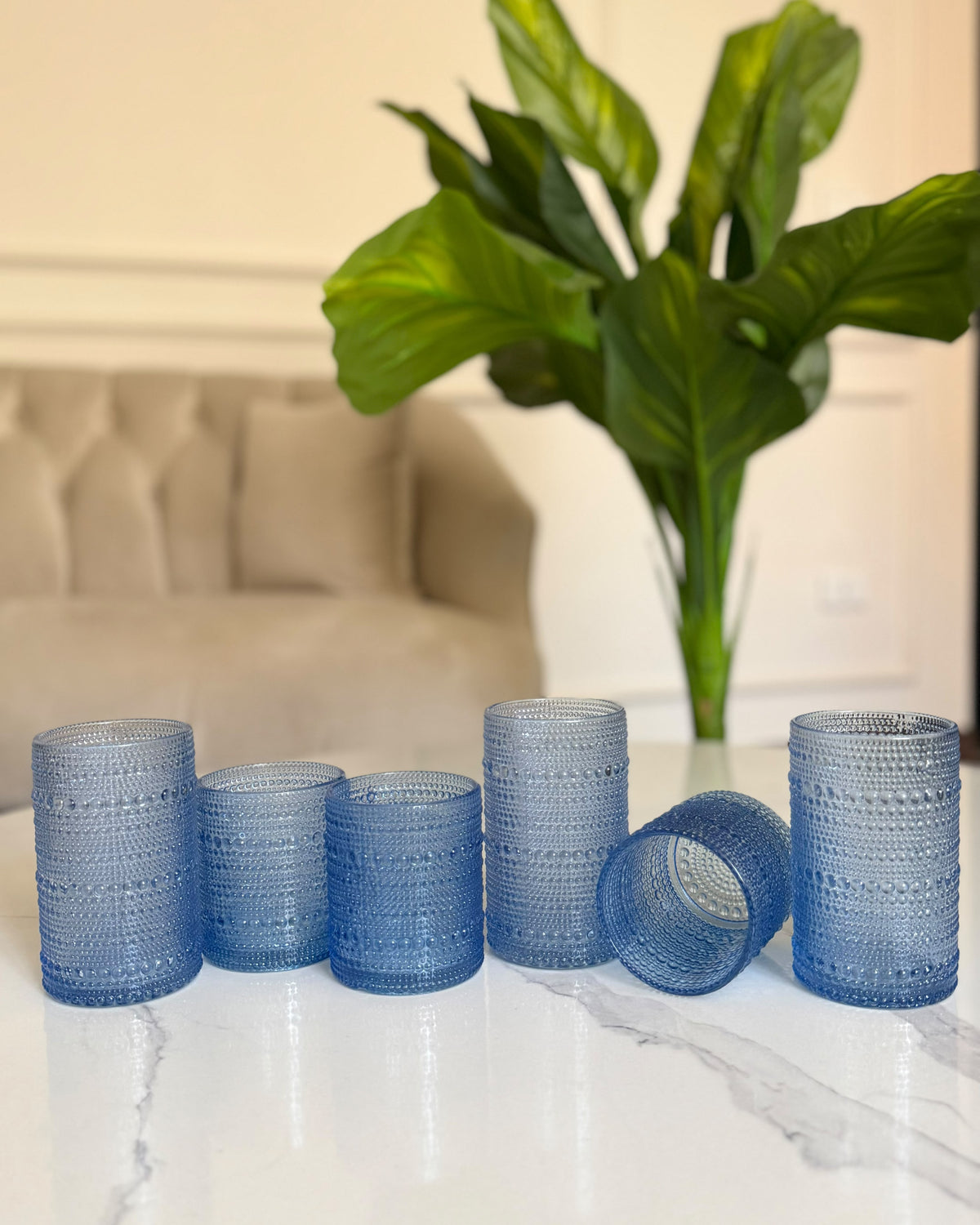 Textured Small Glass