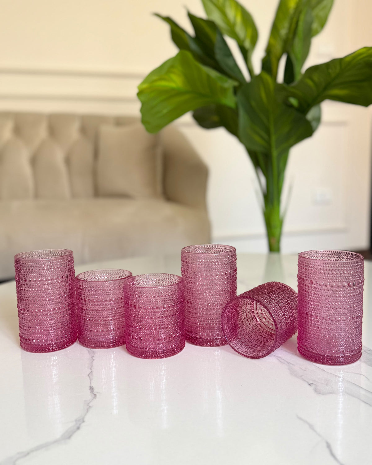 Textured Small Glass